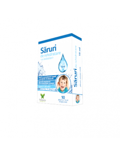 Saruri pentru rehidratare orala, 10 plicuri x 15 ml,...