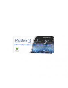 Melatonina 3 mg, 20 comprimate, Polipharma