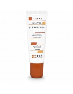 Gel cu salvie și propolis – 20 ml, Tis Farmaceutic