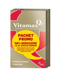 Vitamax Q10 duo pack, 2x15 cps moi, Perrigo