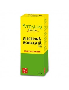 Glicerina boraxata 10%, 25g, Vitalia