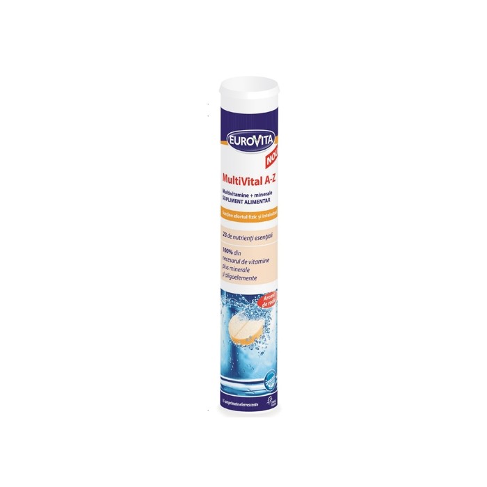 Eurovita Multivital A-Z, 15 cpr efervescente, Omega Pharma