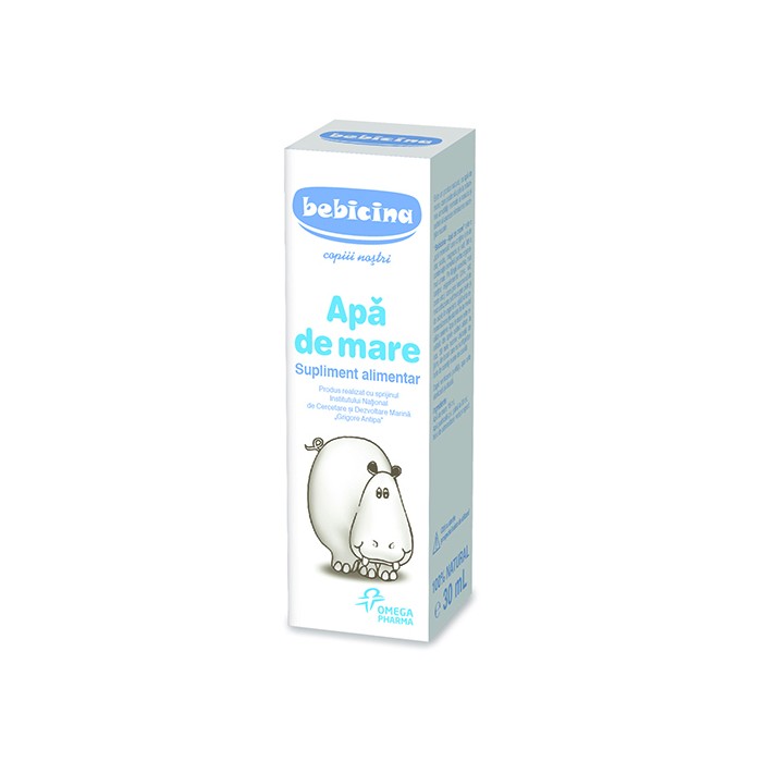 Apa de mare Bebicina, 30 ml, Omega Pharma