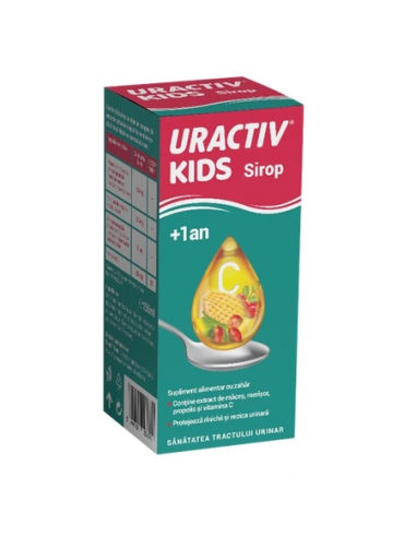 Uractiv kids sirop +1an, 150 ml, Terapia