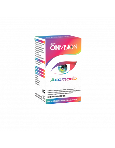 Onvision acomodo, 20 plicuri a cate 10ml, Sun Wave Pharma