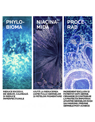 EFFACLAR DUO+M, Gel-cremă cu triplă acțiune de...