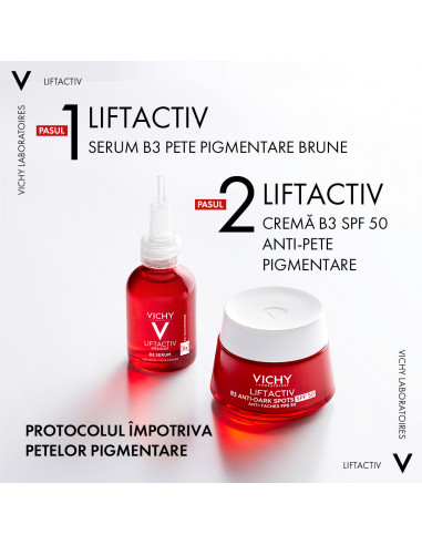 Cremă de zi antirid B3 Vichy LIFTACTIV pentru...