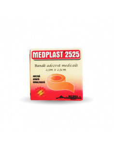 Medplast Leucoplast 2525 – bandă adezivă medicală 2,5 cm...