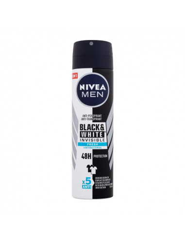 Nivea deodorant spray men invisible fresh, 150 ml, Beiersdorf Medical
