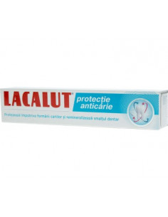 Pasta de dinti Lacalut Protectie anticarie, 75 de ml,...