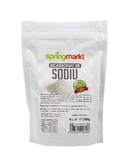 Bicarbonat de Sodiu, 500g, Springmarkt