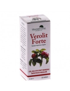 Verolit Forte – soluție împotriva negilor / verucilor, 5 ml