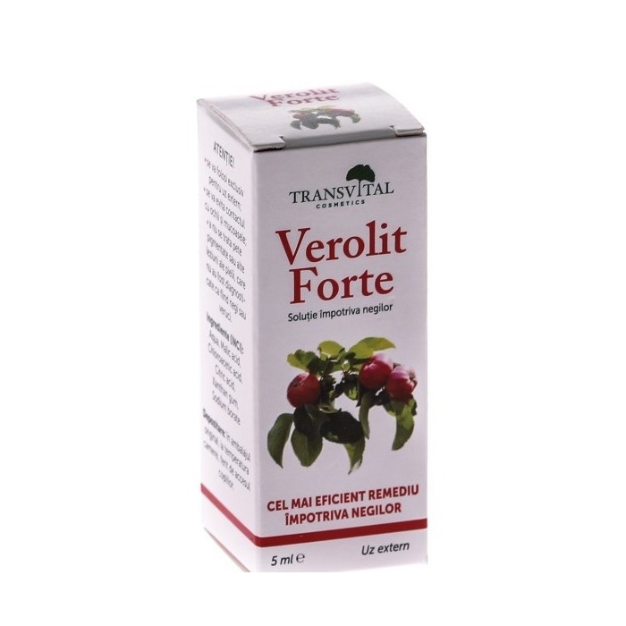 Verolit forte Solutie pt negi 5 ml, Transvital