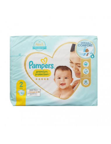 Pampers nr 2 premium care, 30 bucati, PROCTER & GAMBLE