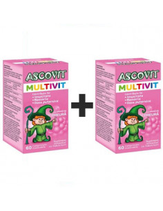 Promotie 2 la pret de 1 , Ascovit multivitamine cu...