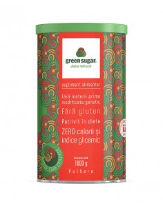 Green Sugar pulbere – cutie metalică 1 kg