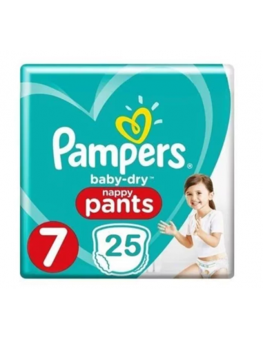 Pampers nr 7 pants, 25 bucati, PROCTER & GAMBLE