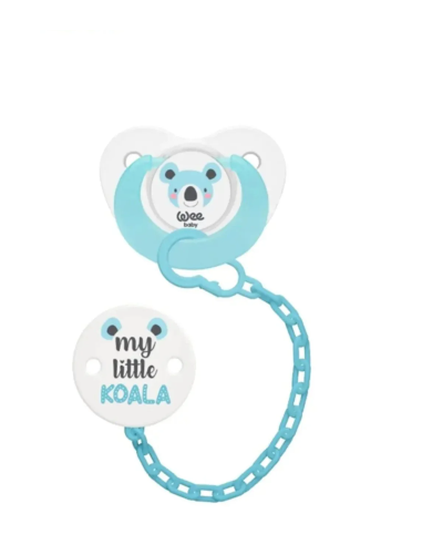 Set lantisor suzeta + suzeta silicon nr. 3 -...