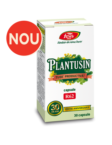 Plantusin tuse productive, 30 capsule, Fares SA Orastie