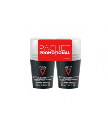 Vichy deo roll-on control 72h pentru barbati, 50ml, La Roche-Posay Laborat France