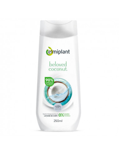 Elmiplant lotiune corp beloved coconut, 250 ml, ELMI PRODFARM SRL BUCURESTI