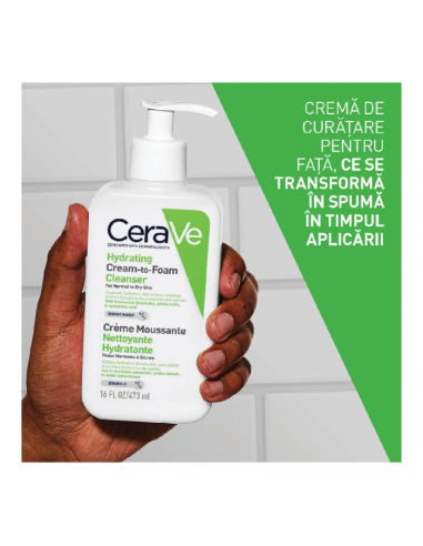 Cerave crema curatare spumanta pentru piele...