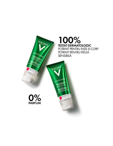 Vichy normaderm serum de curatare exfoliant zilnic, 125ml, La Roche-Posay Laborat France