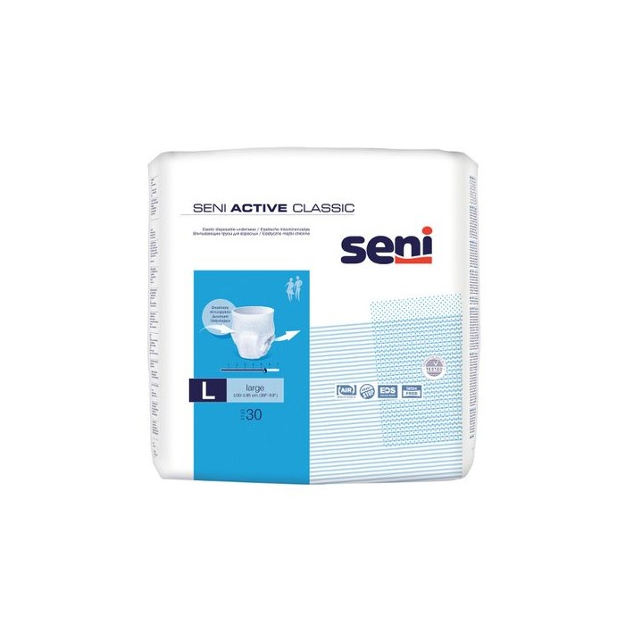 Scutece tip chilot Seni Active Large, 30 de bucati