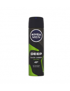 Nivea men deo spray deep Black Carbon Amazonia,150 ml,...