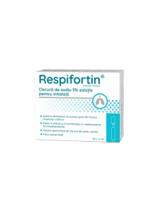 Respifortin Clorura de sodiu 3% solutie pentru inhalatii,...