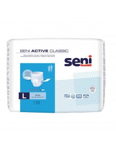 Seni active clasic scutece adulti L x 10 buc