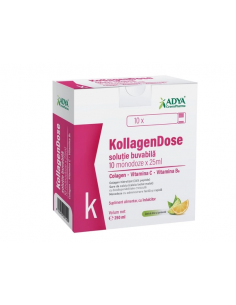 Kollagendose solutie buvabila, 10 monodoze x 25 ml , ADYA...