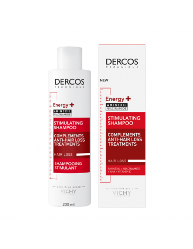 Vichy dercos sampon energizant cu aminexil,...