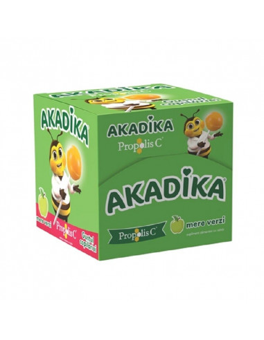 Akadika propolis c cu mere verzi, 50 acadele, FITERMAN PHARMA S.R.L. - ROMANIA