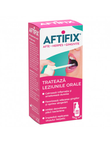 Aftifix spray oral, 20ml, FITERMAN PHARMA S.R.L. - ROMANIA