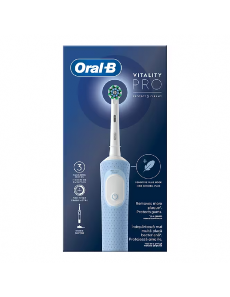 Oral B perie de dinti electrica vitality pro clean blue, ORAL-B LABORATORIES