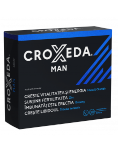 Croxeda man, 30 comprimate filmate, Fiterman Pharma