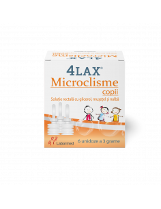 Microclisme pentru copii 4LAX, 6 unidzoze, Labormed... 2