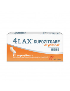 Supozitoare cu glicerina pentru bebelusi 4LAX, 12... 2