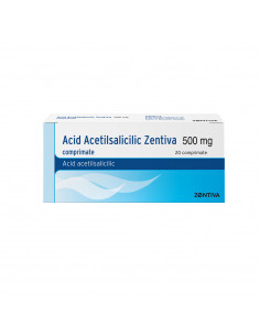 Acid acetilsalicilic 500mg, 40 comprimate, Zentiva Sa... 2