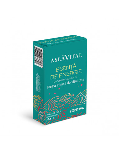 Aslavital Esenta de Energie, 30 de capsule moi,...