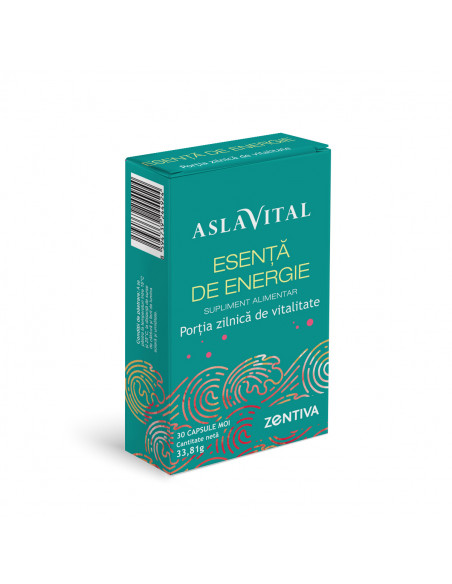 Aslavital Esenta de Energie, 30 de capsule moi, Zentiva