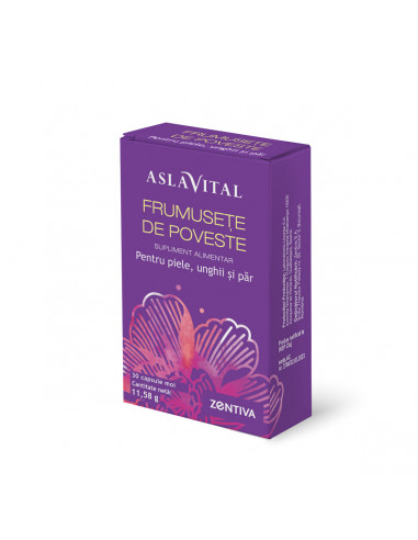 Aslavital Frumusete de poveste, 30 de capsule moi, Zentiva