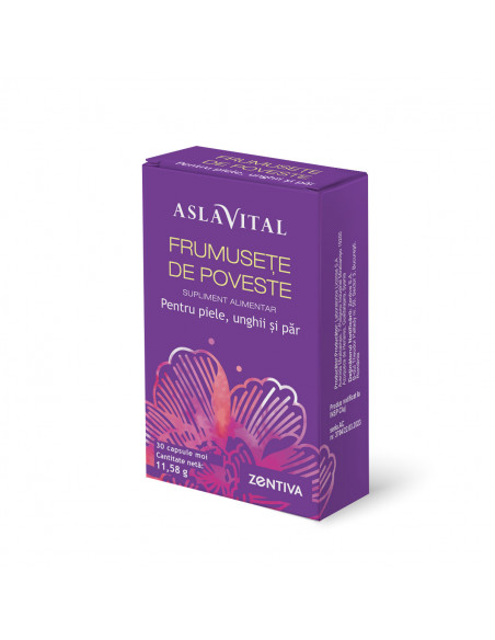 Aslavital Frumusete de poveste, 30 de capsule moi, Zentiva