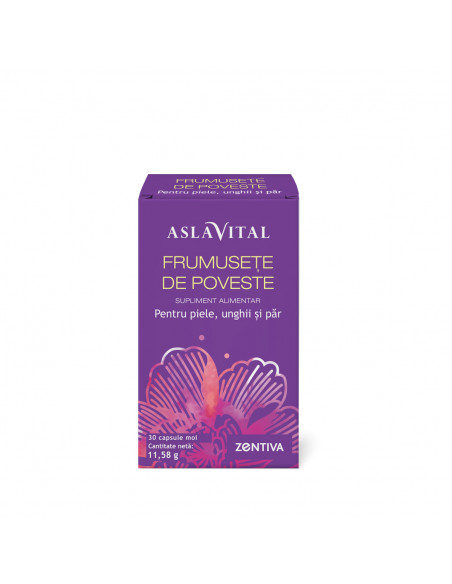 Aslavital Frumusete de poveste, 30 de capsule moi, Zentiva