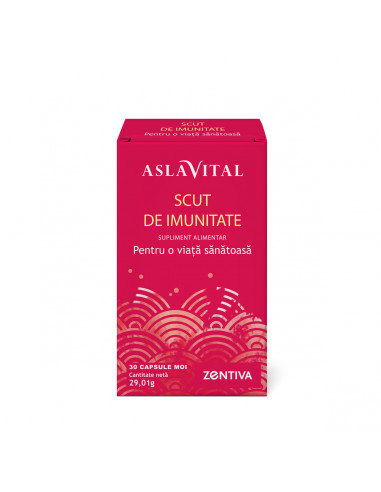 Aslavital Scut de imunitate, 30 de capsule moi,...