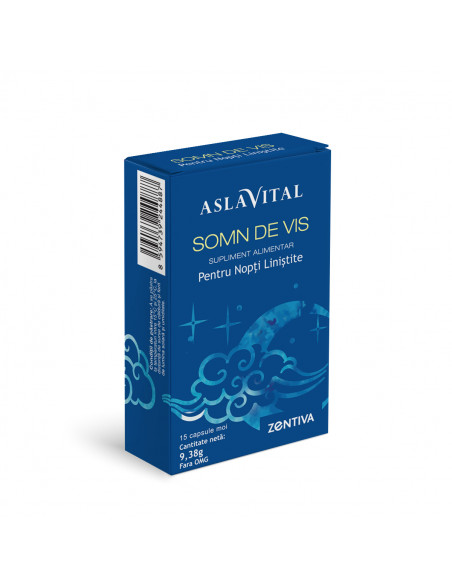 Aslavital Somn de vis, 15 capsule moi, Zentiva