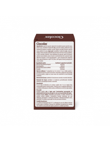 Ciocolax, 12 capsule, Labormed Pharma Trading