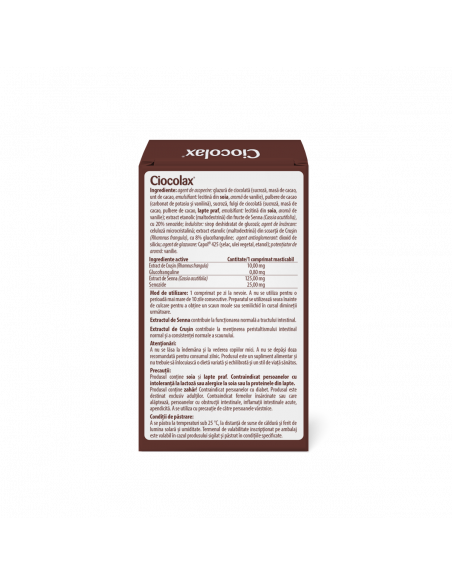 Ciocolax, 12 capsule, Labormed Pharma Trading