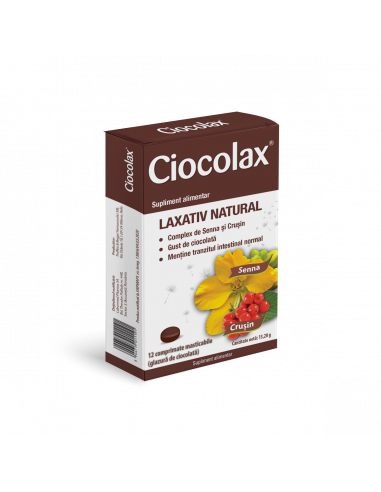 Ciocolax, 12 capsule, Labormed Pharma Trading